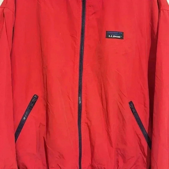 L.L. Bean Vintage Bomber Full Zip Jacket - Picture 2 of 7